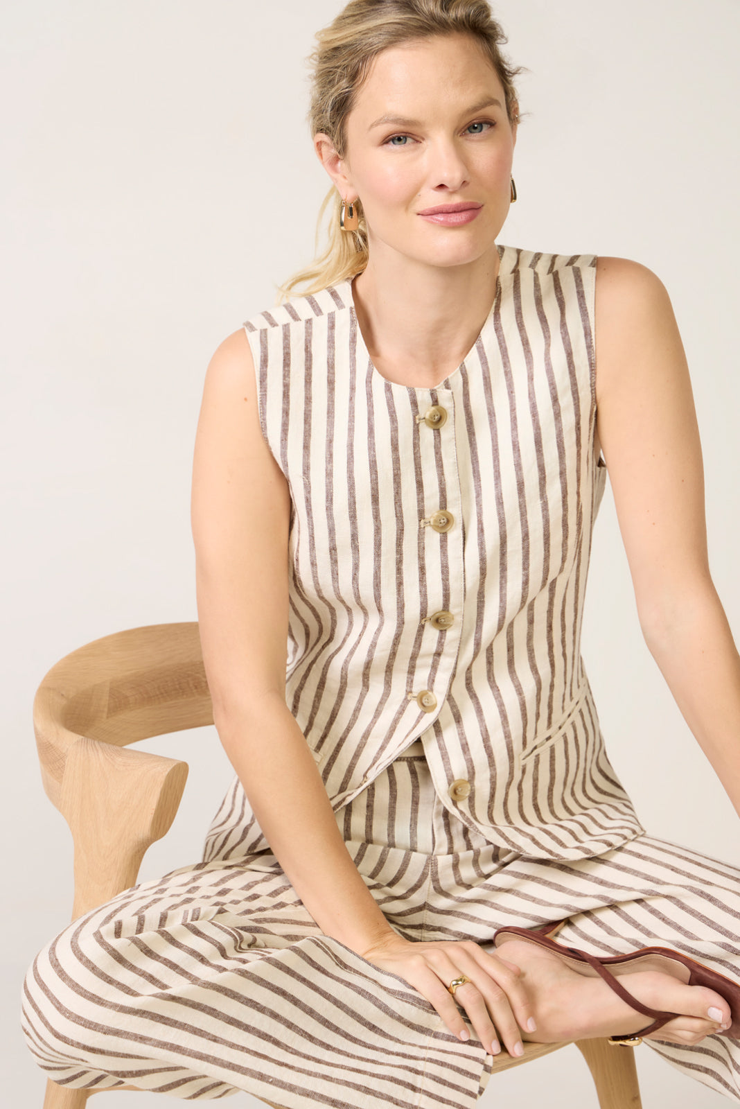 Sunstrider Linen Vest