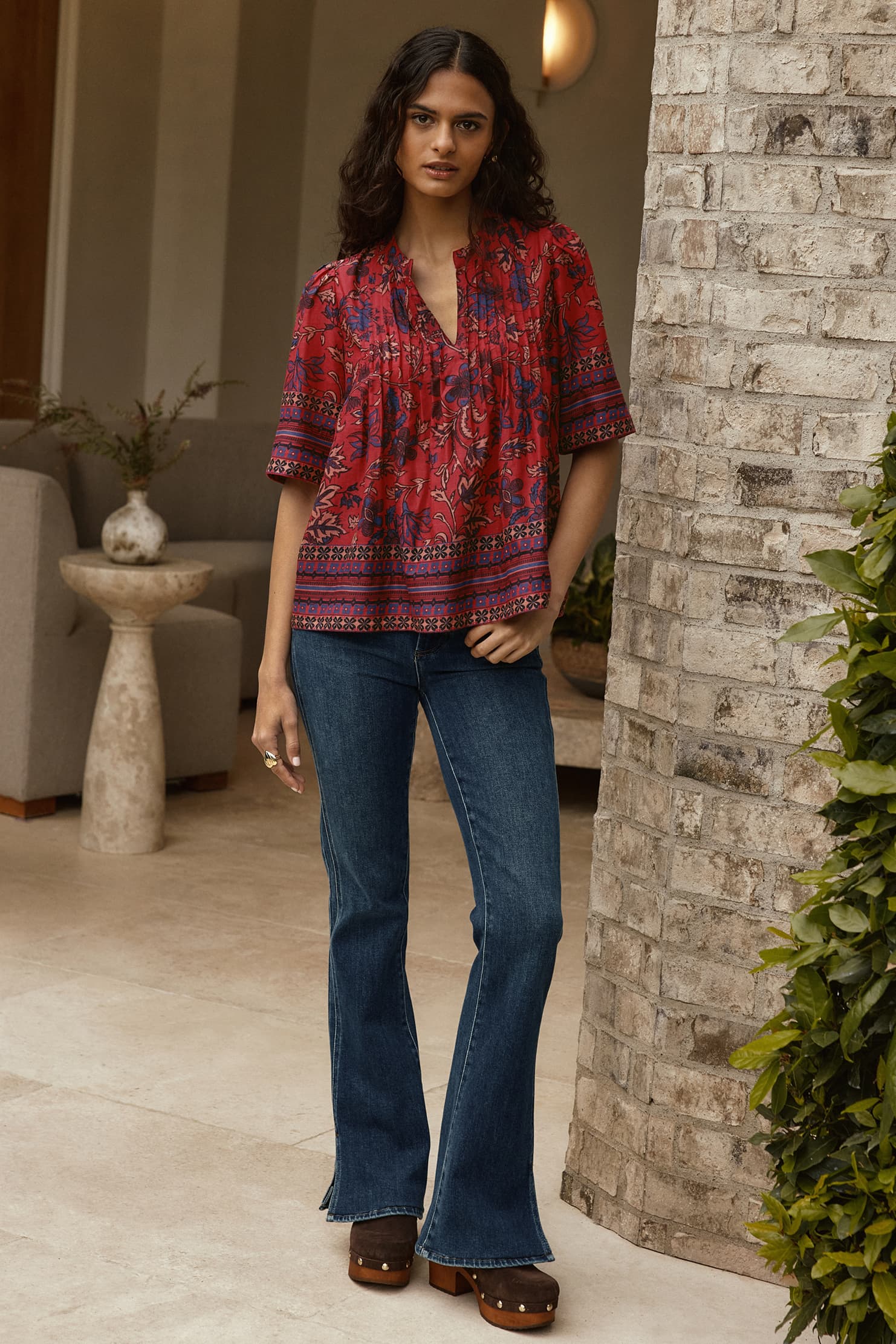 Laurel Canyon w Forward Panel Bootcut Jean