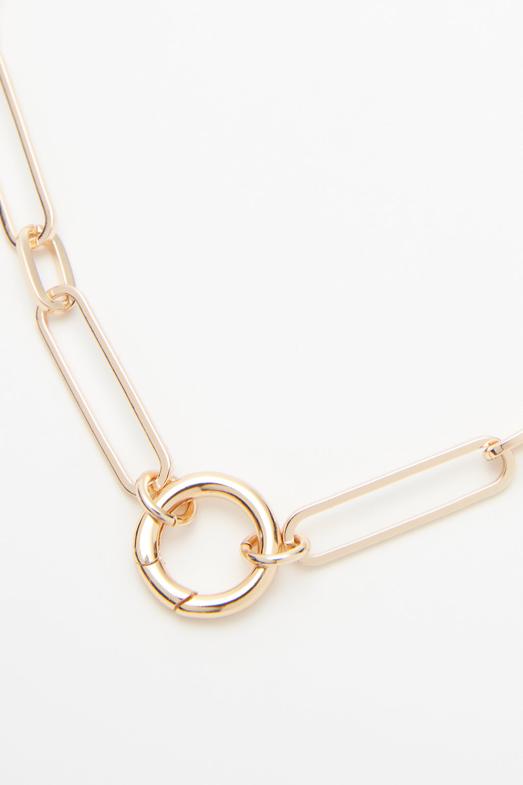 Paperclip Charm Necklace