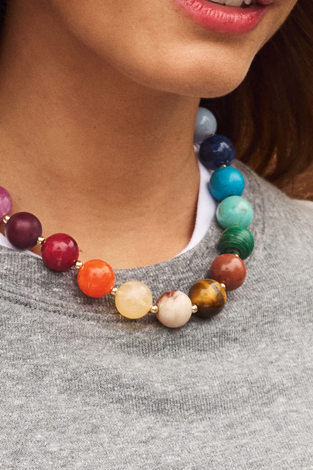 Vida Semi-Stone Necklace