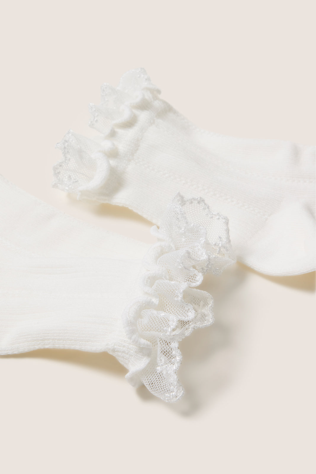 Ruffle Lightweight Quarter Sock