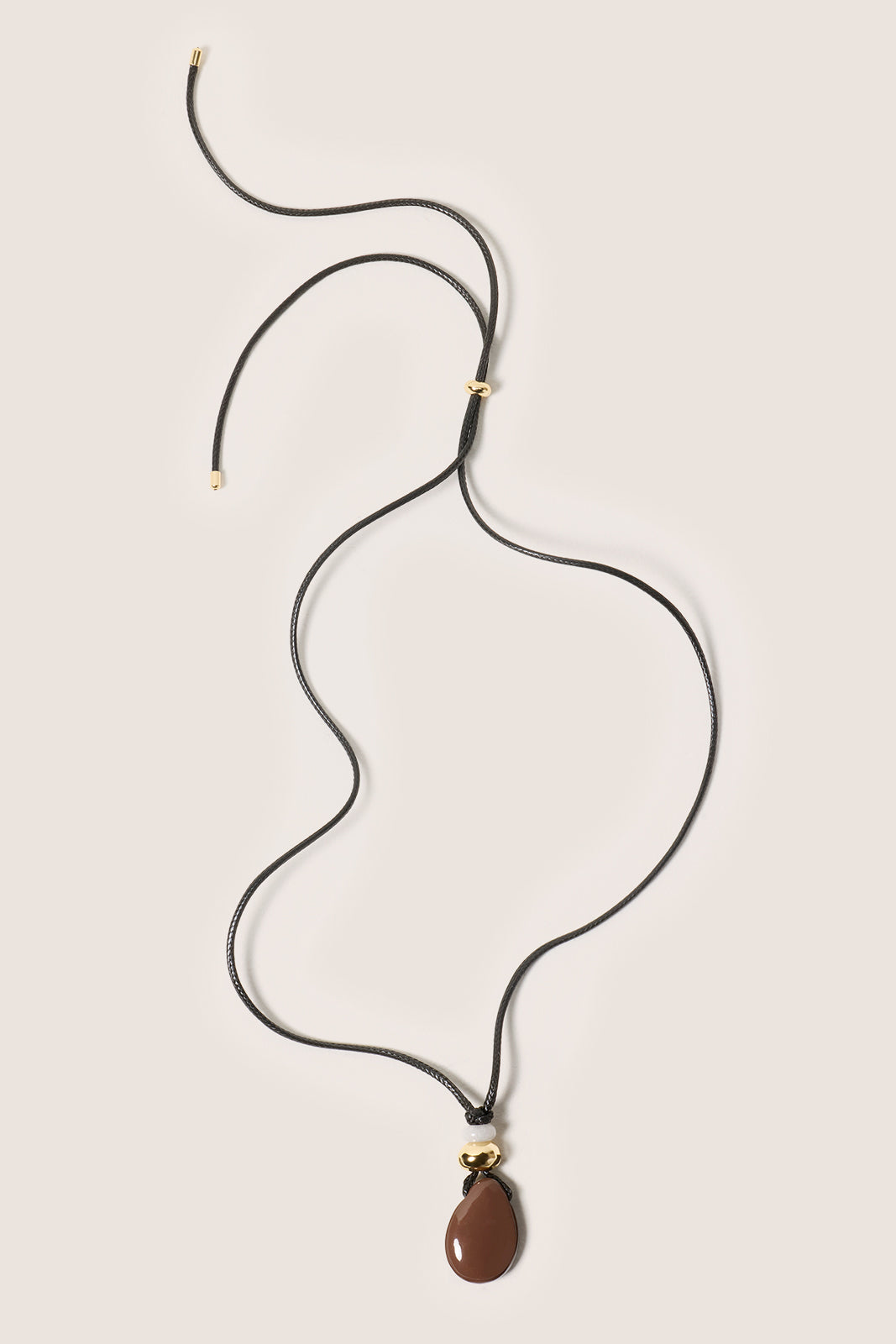 Inez Stone Cord Necklace