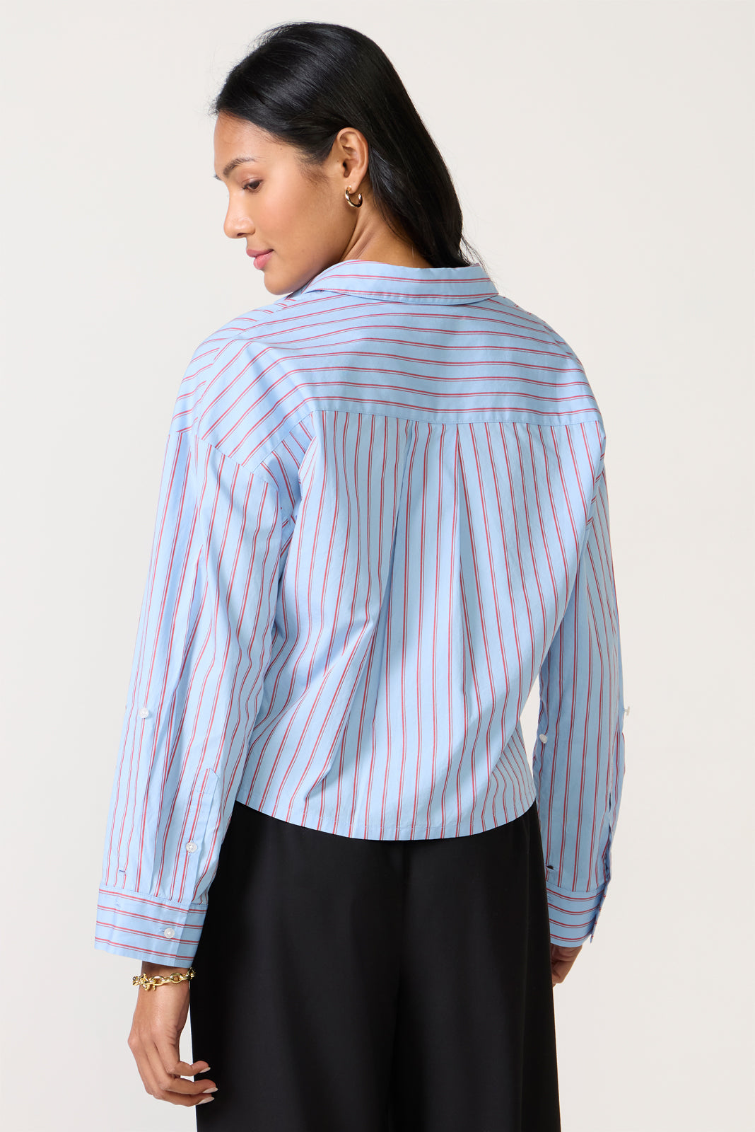 Aiden Crop Shirt