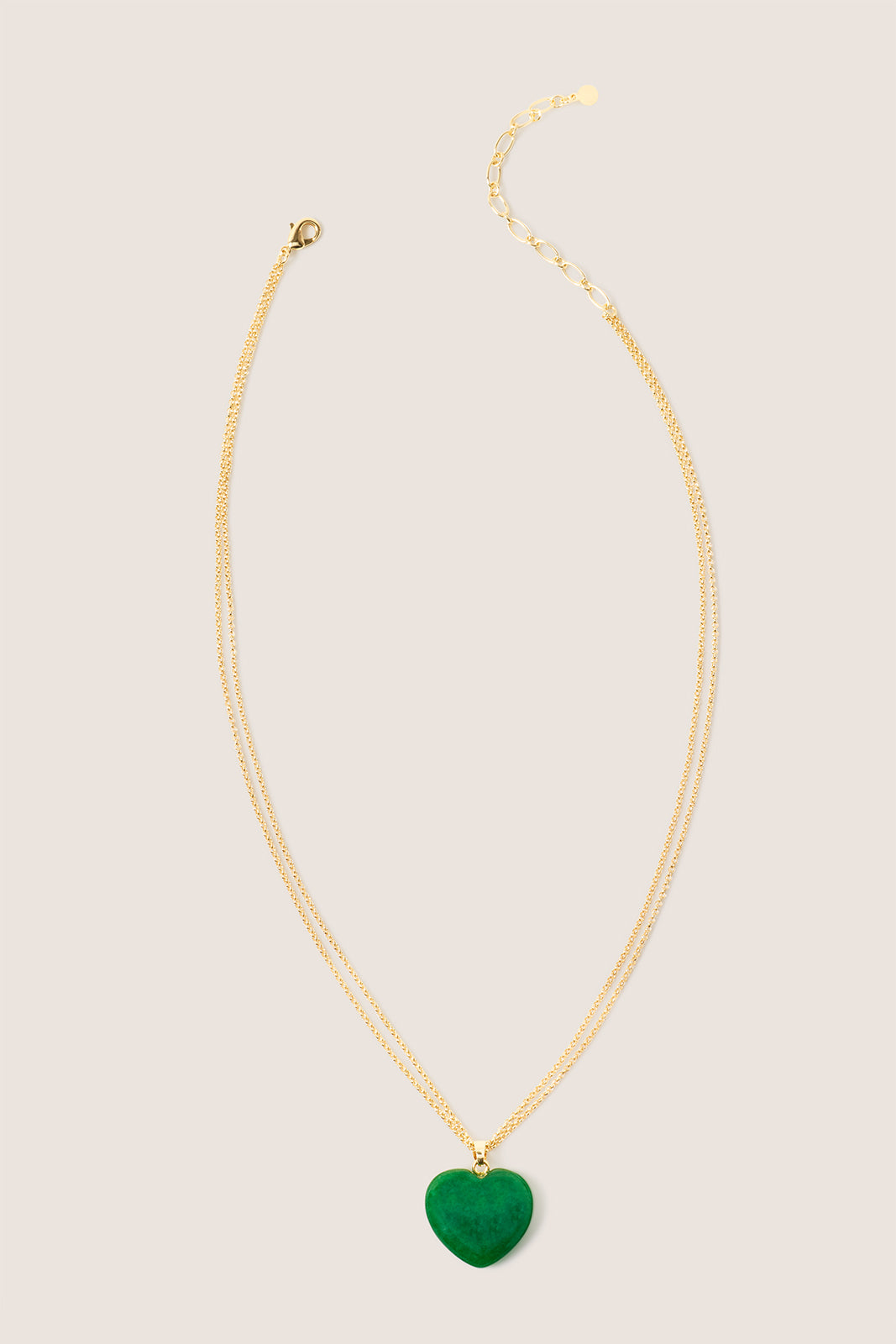Sarah Stone Heart Necklace