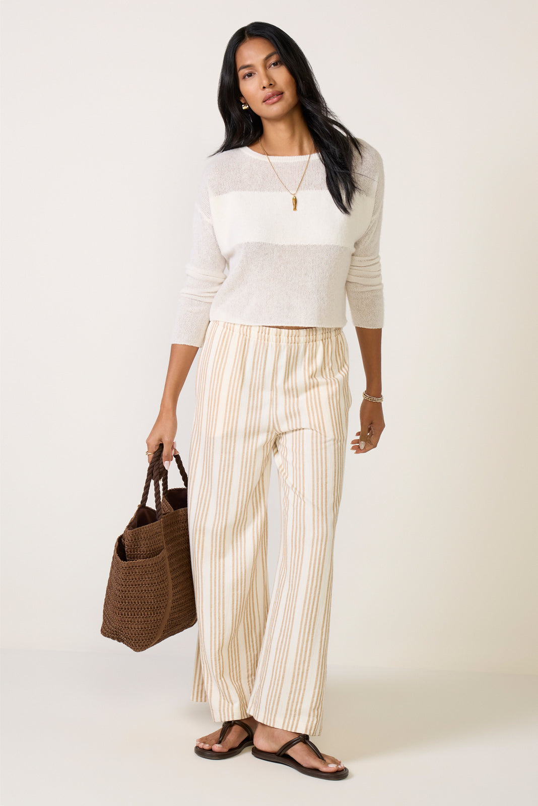 Scout Knit Striped Pant