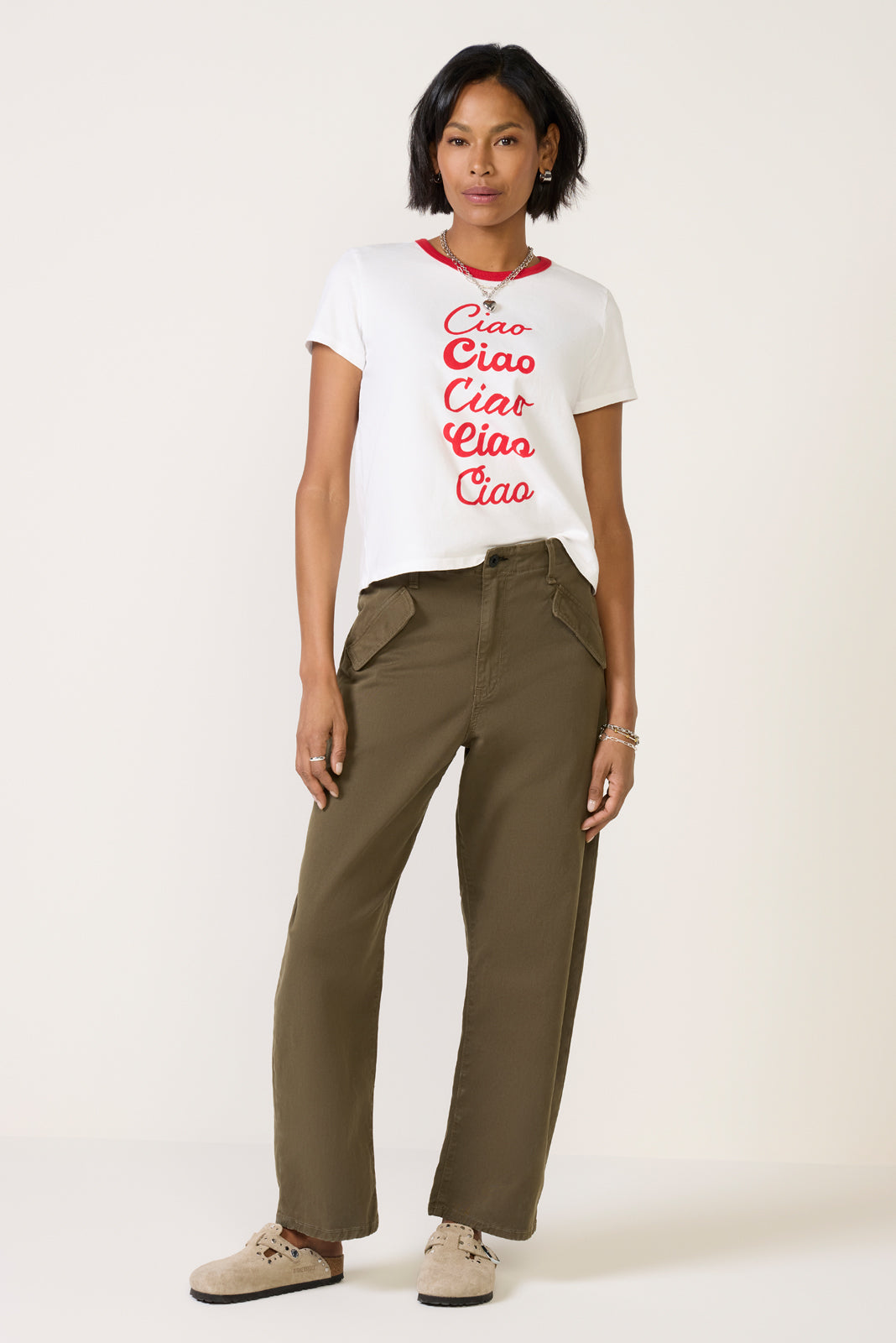 Ciao Ciao Ringer Tee