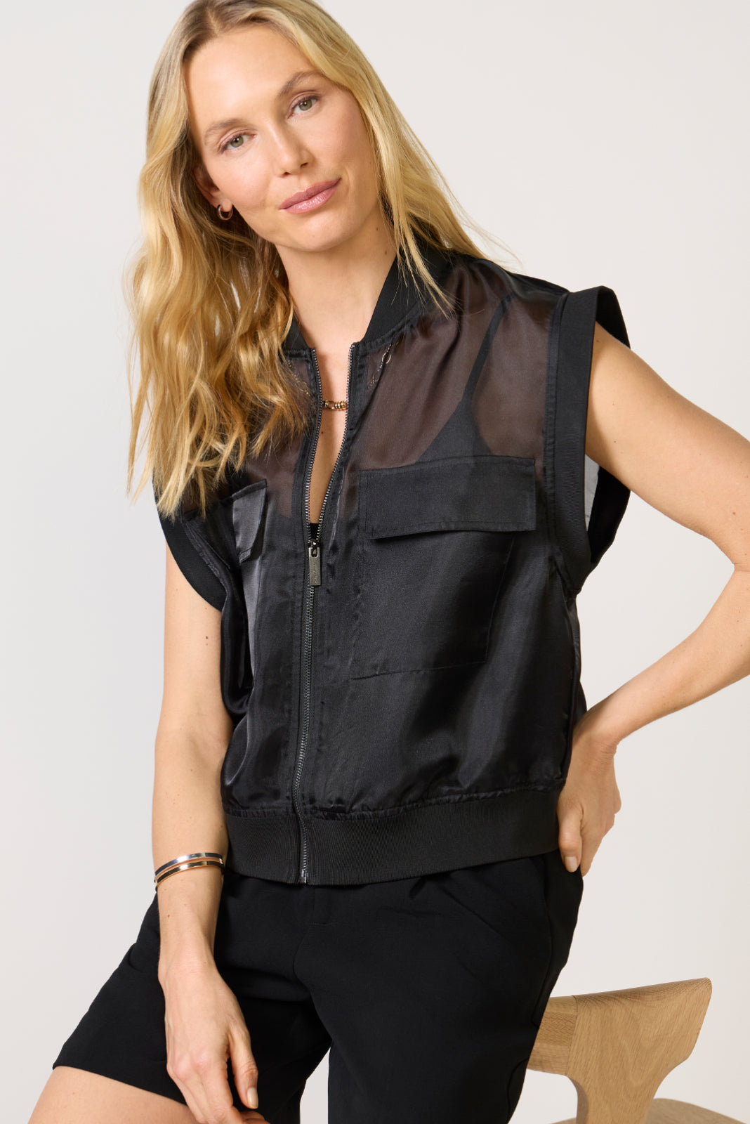 Organza Vest