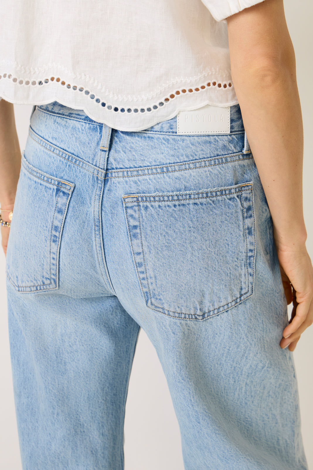 Larsen Wide Leg Jean