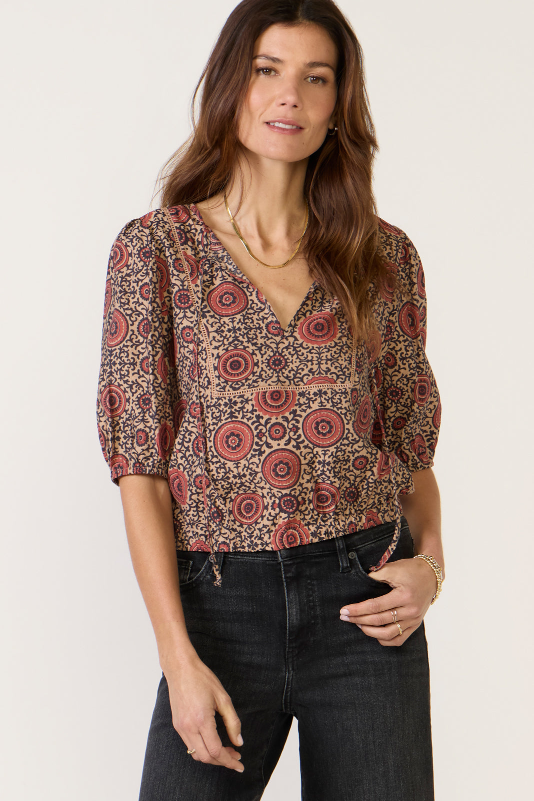 Mckenna Puff Sleeve Blouse