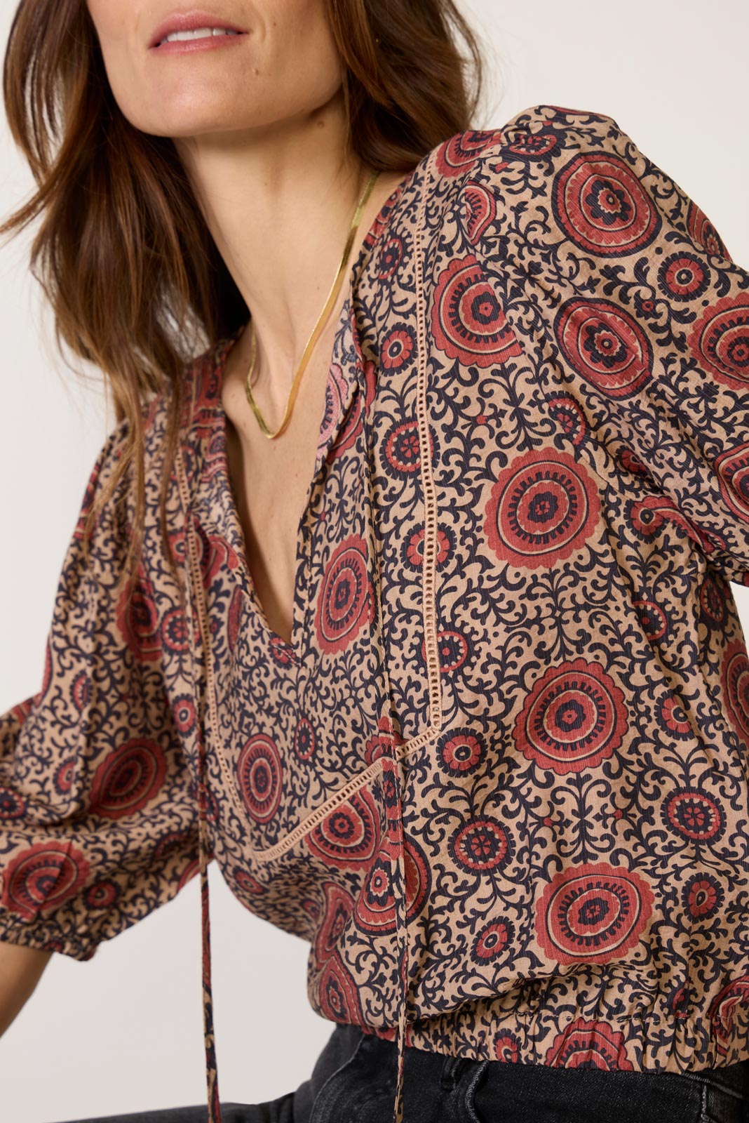 Mckenna Puff Sleeve Blouse