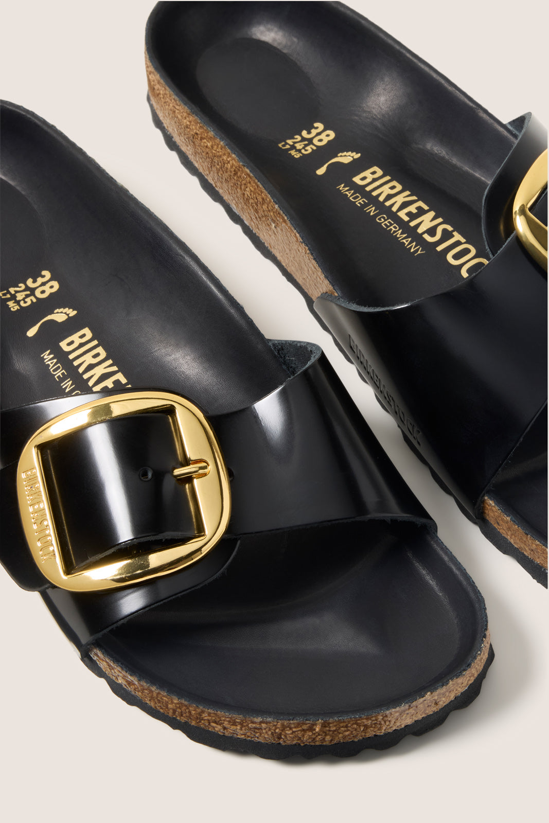 Madrid Big Buckle High Shine