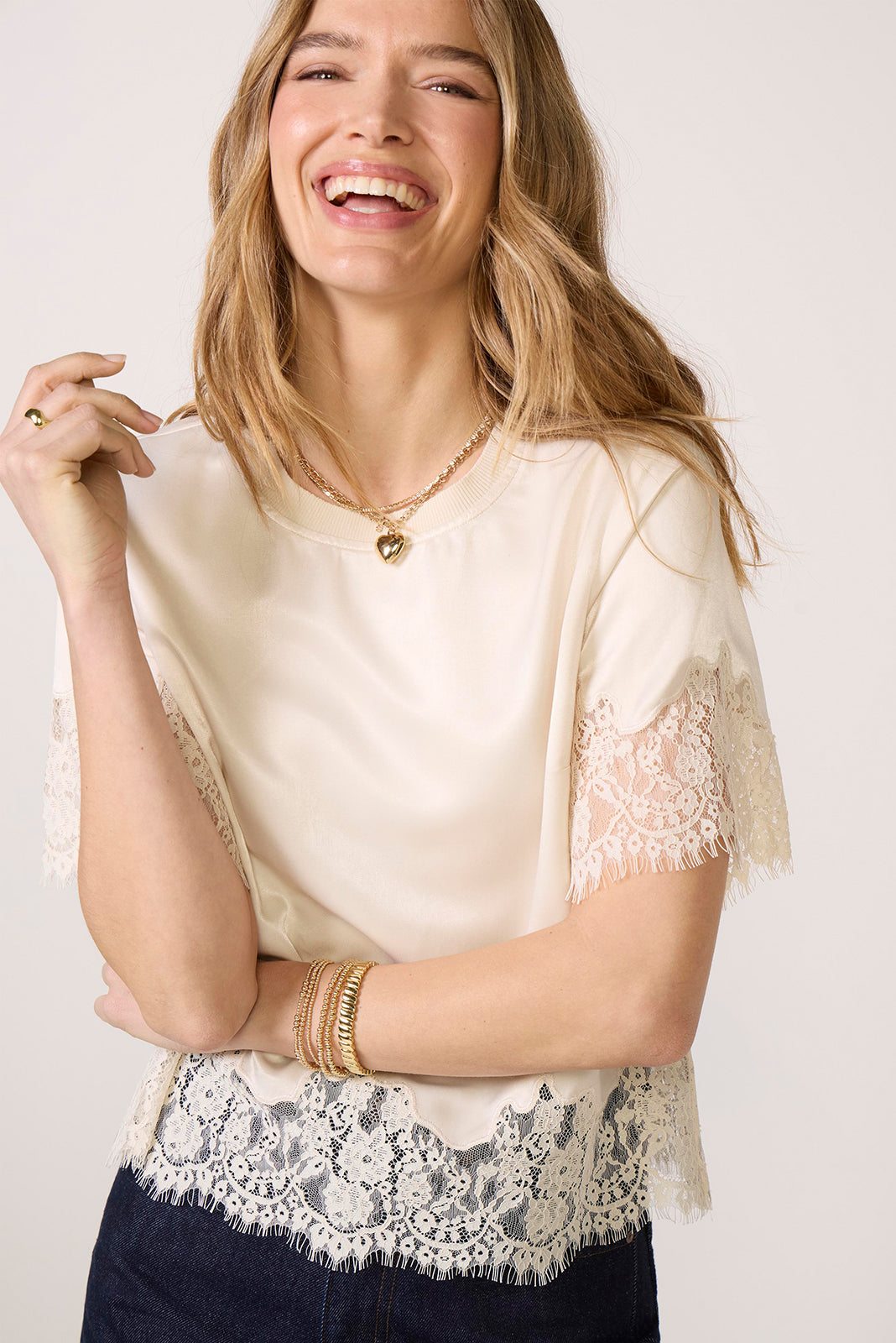 One of a Kind Lace Top