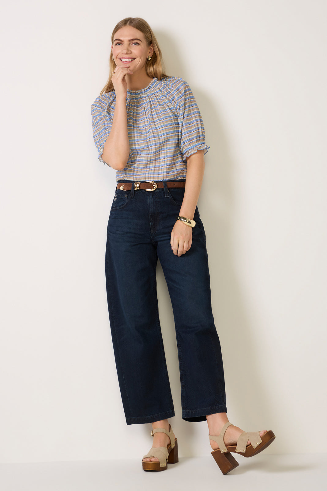 Whitney Ruffle Top