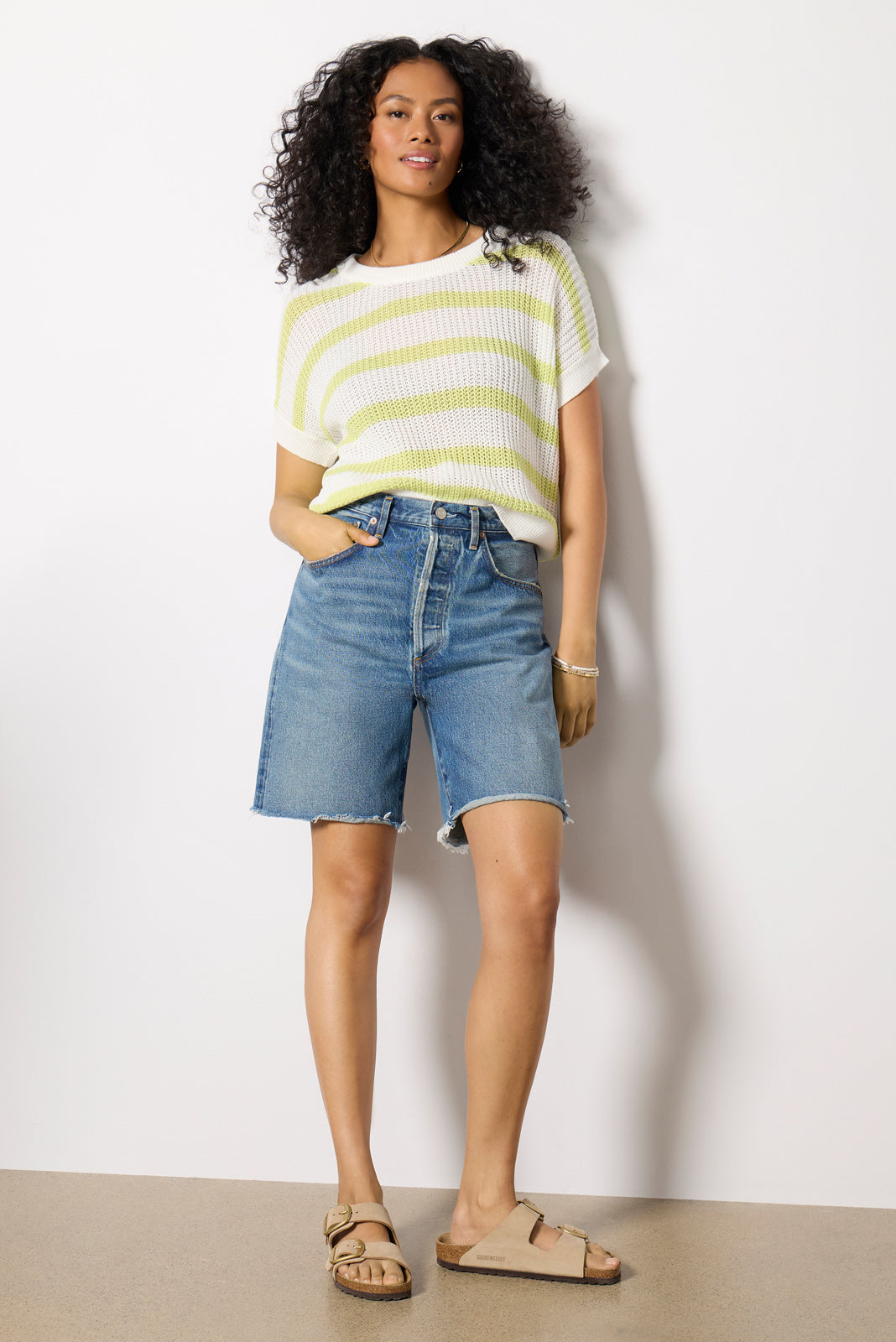 Ivy Open Weave Tee