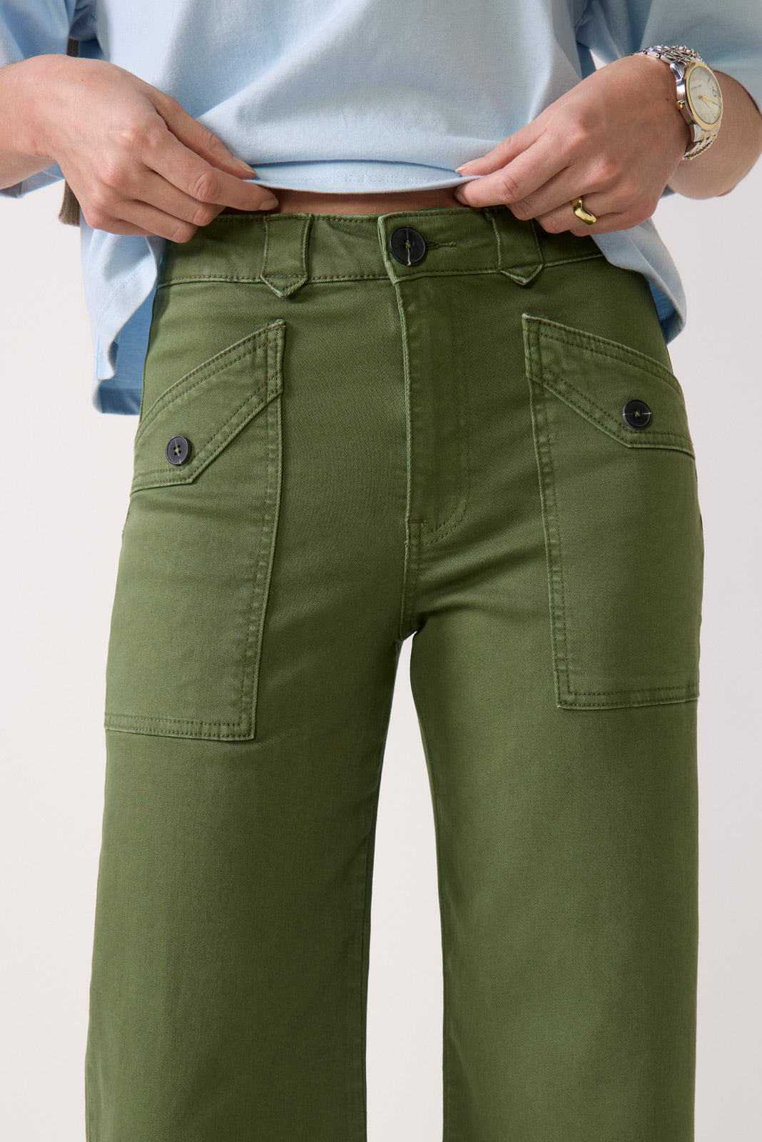 Meg Wide Leg w Utility Pockets Pant