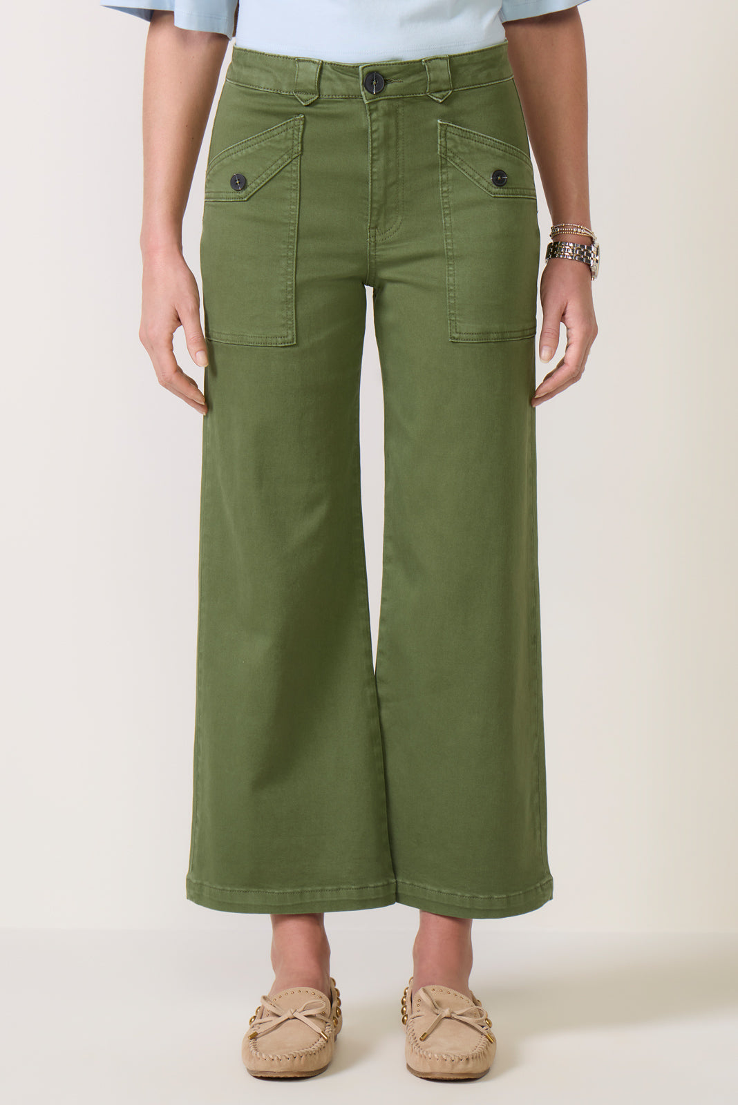 Meg Wide Leg w Utility Pockets Pant