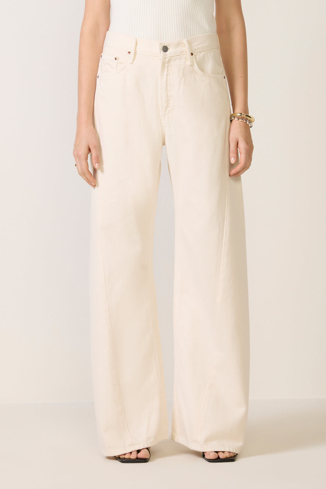 The Lemon Twist Sneak Wide Leg Jean