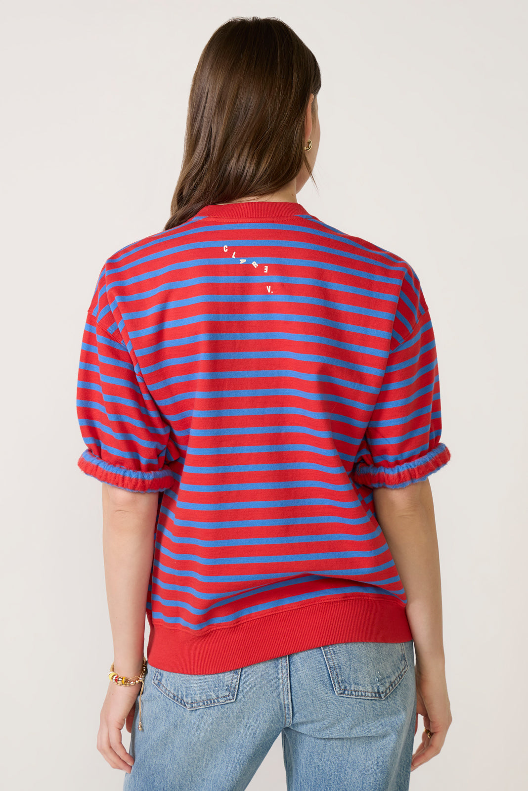 Short Sleeve Oversized Sweatshirt
