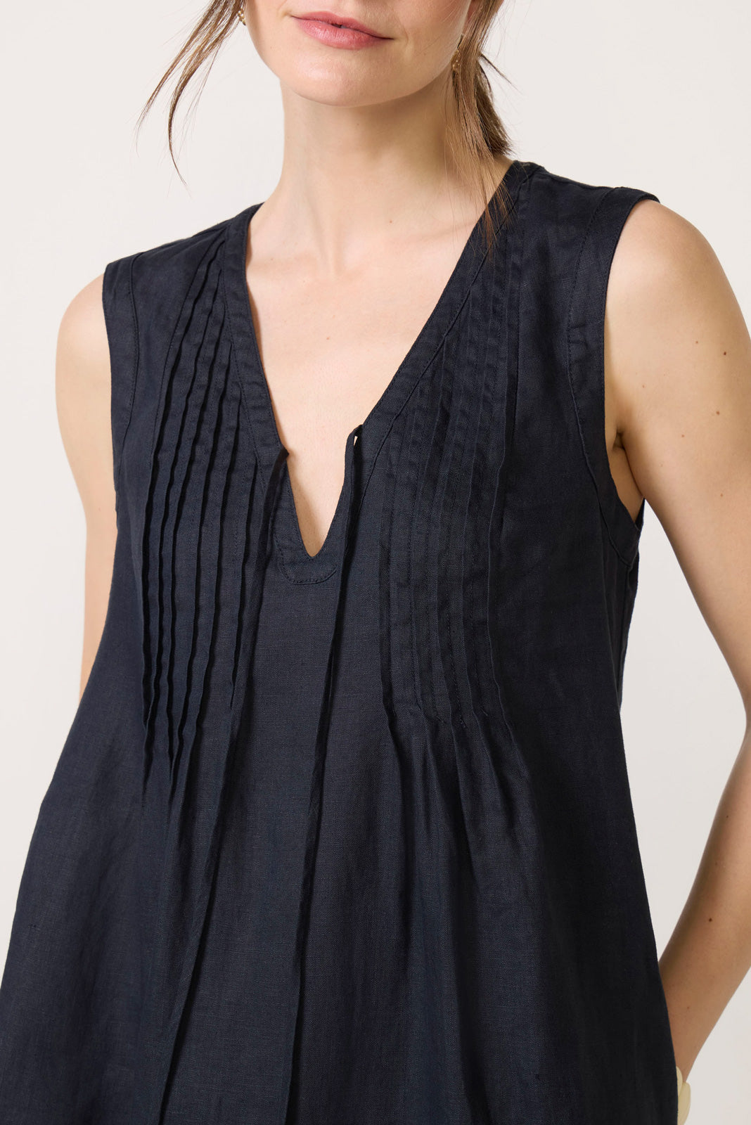 Stella Linen Mini Dress