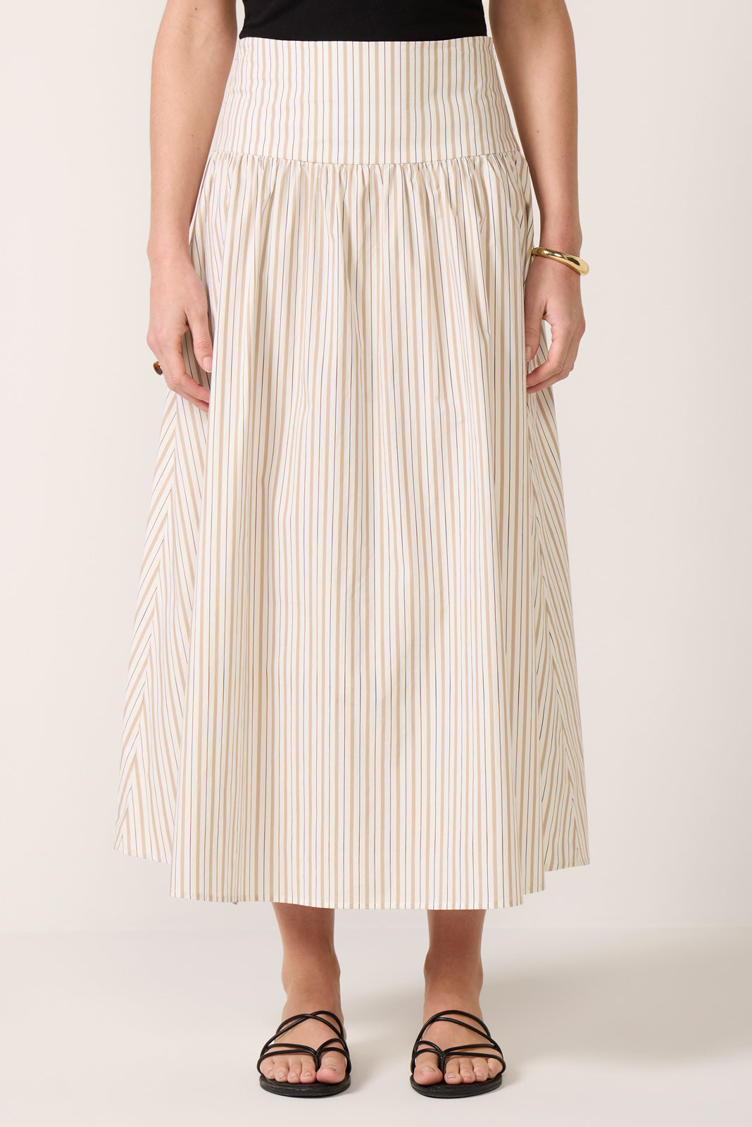 Sarah Poplin Maxi Skirt