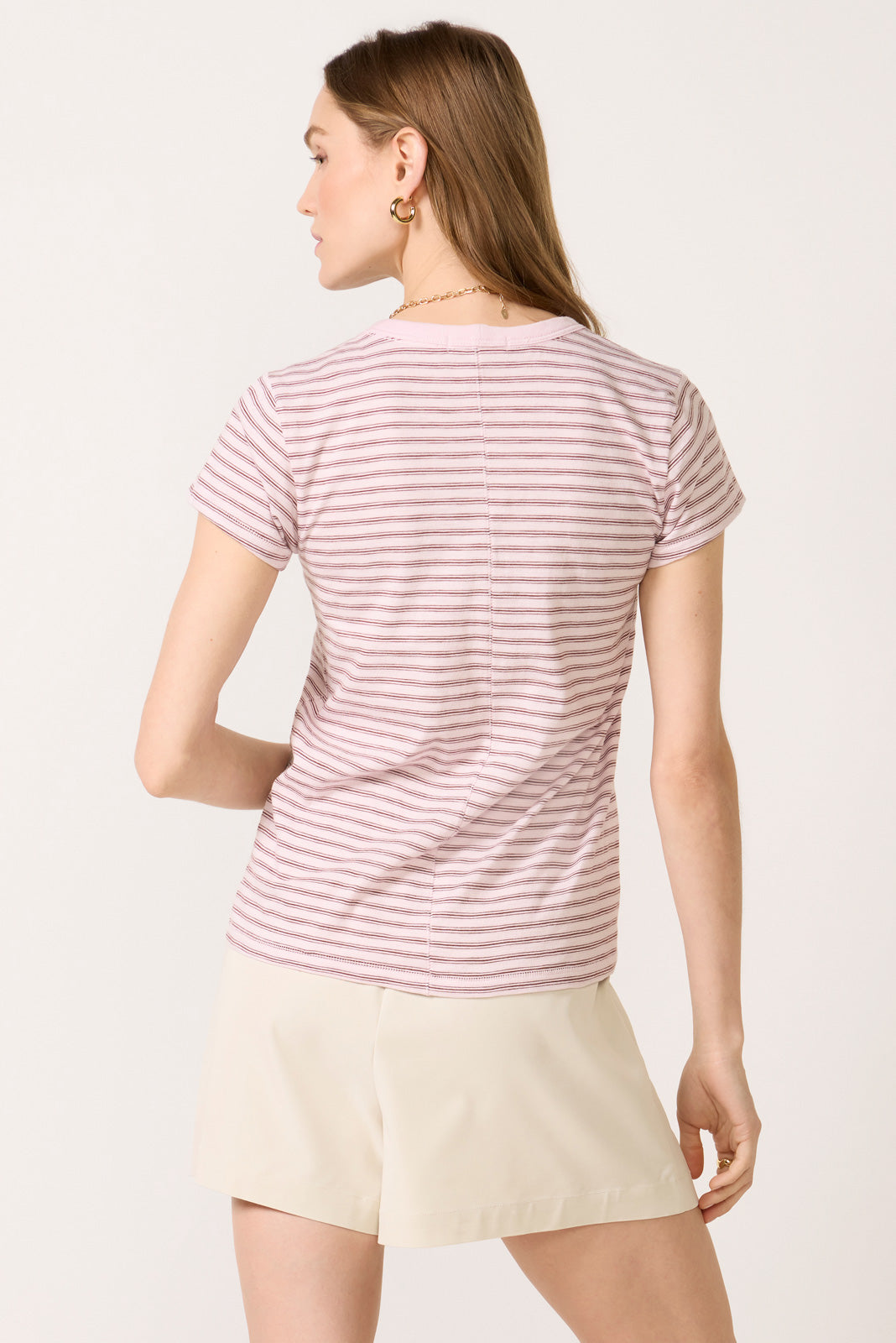 The Slub Stripe Tee