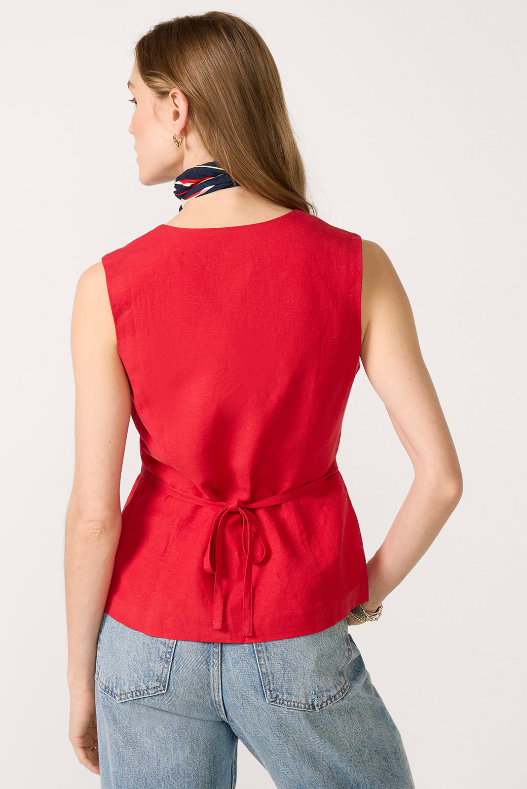 Ridley Linen Vest