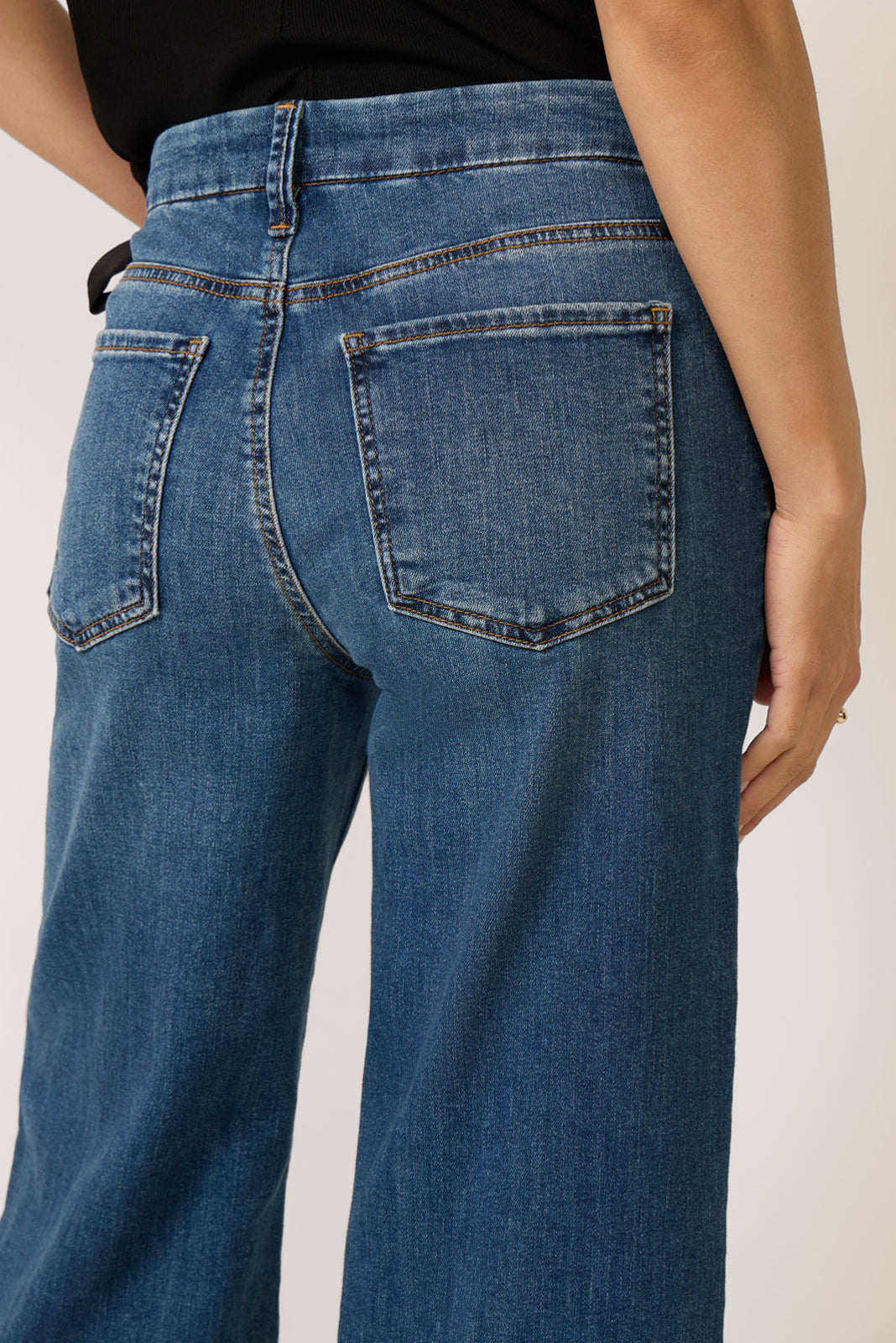 Meg Wide Leg W/ Raw Hem