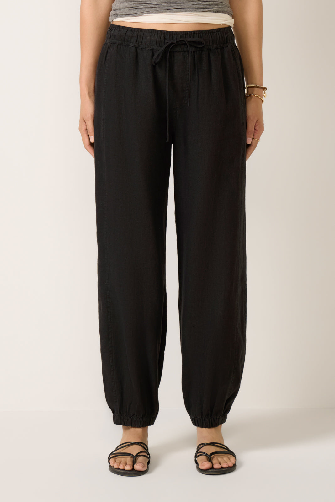 Melody Micro Linen Balloon Pant