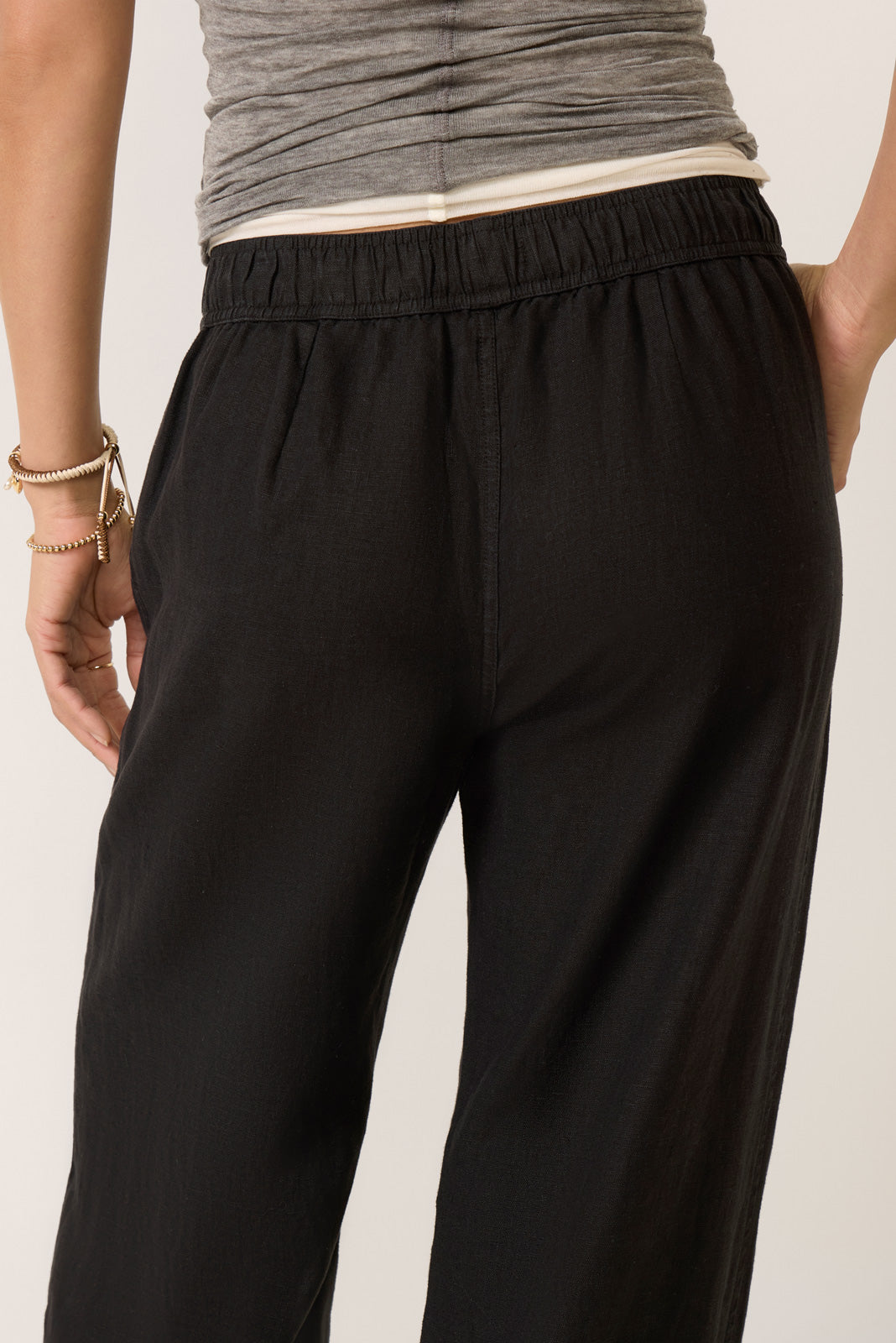 Melody Micro Linen Balloon Pant