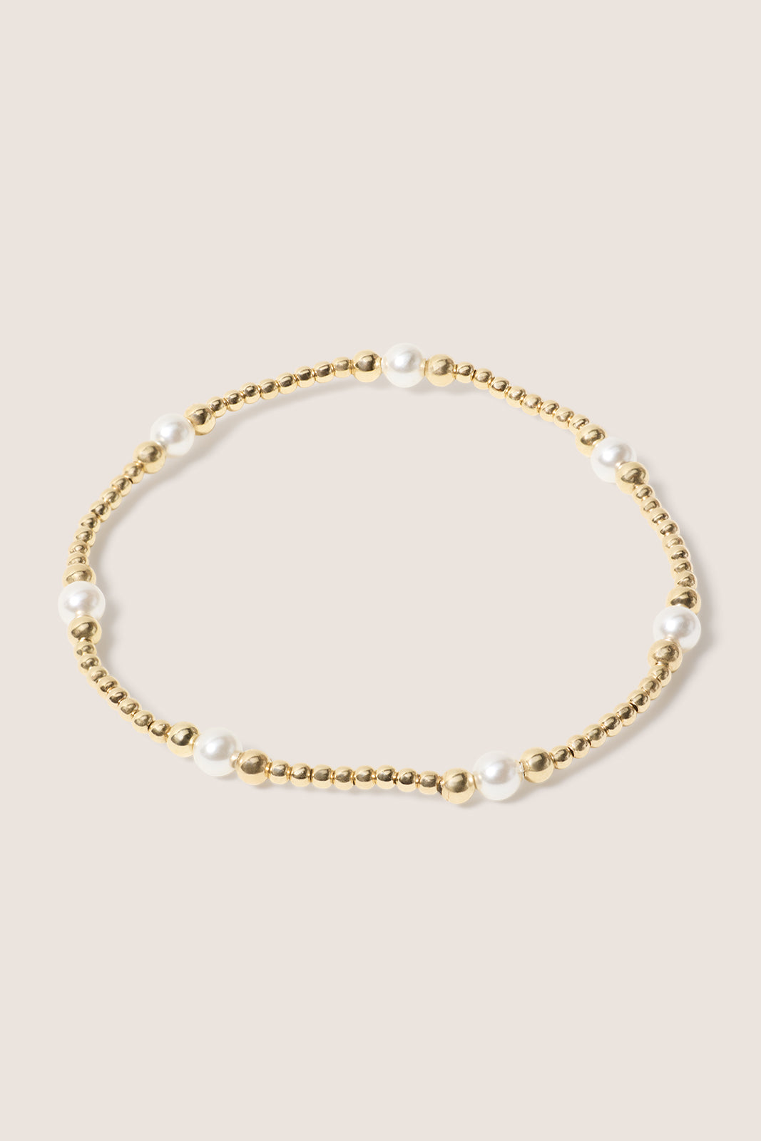 Purpose Pearl 4mm Gold Bracelet