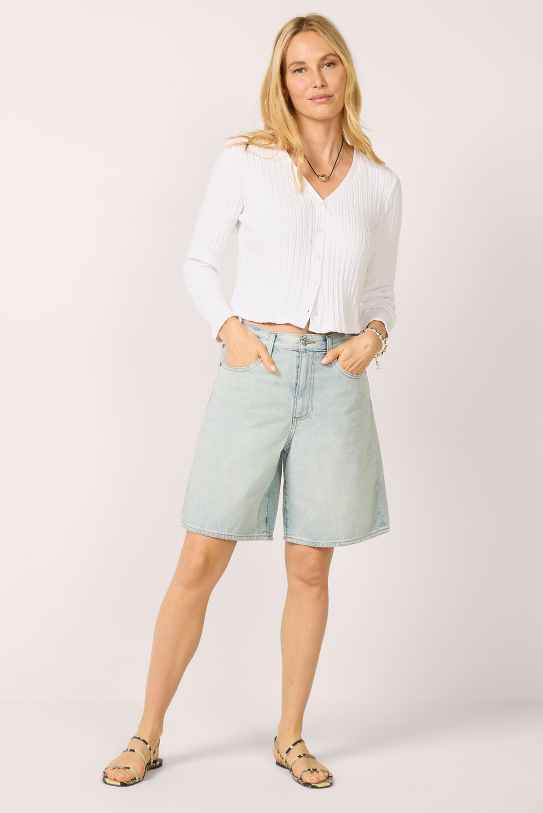 Variegated Stripe Cardigan