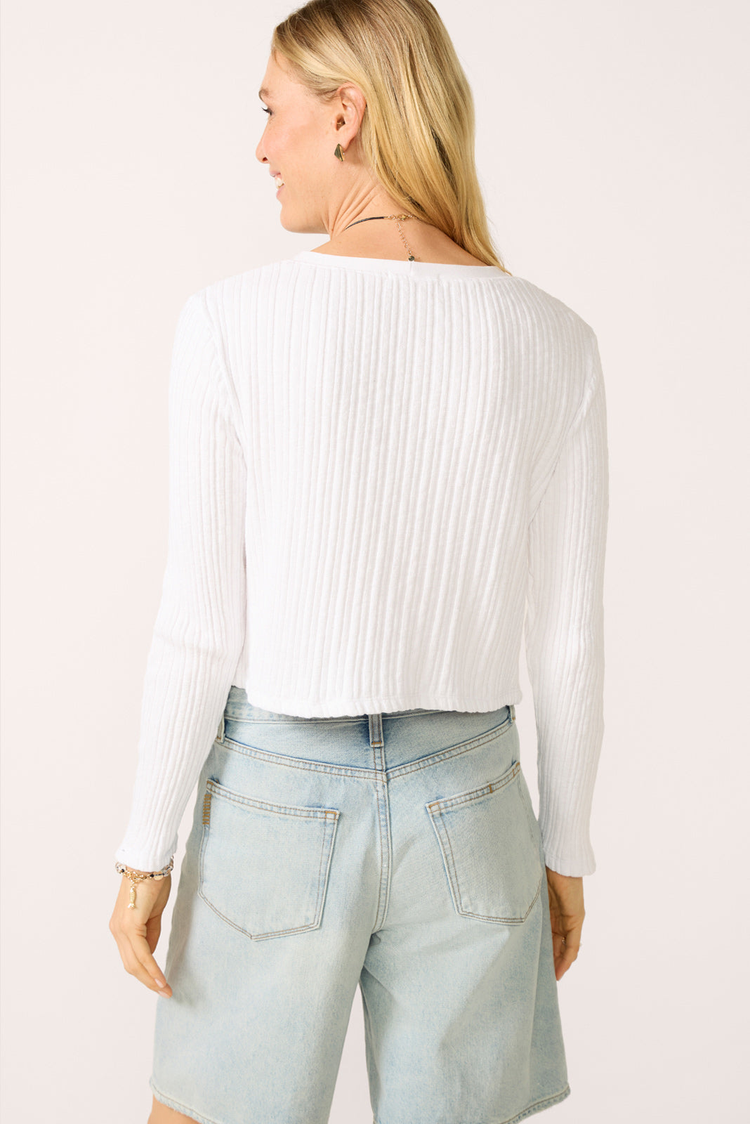 Variegated Stripe Cardigan