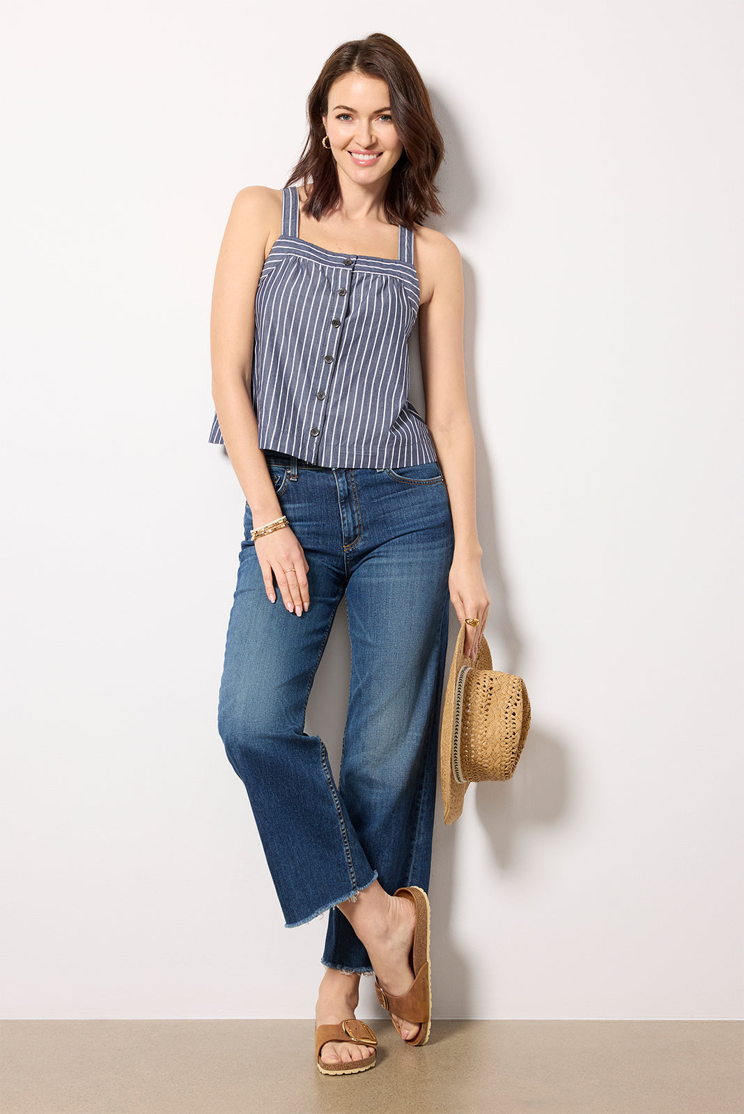 Crop Wide Leg
