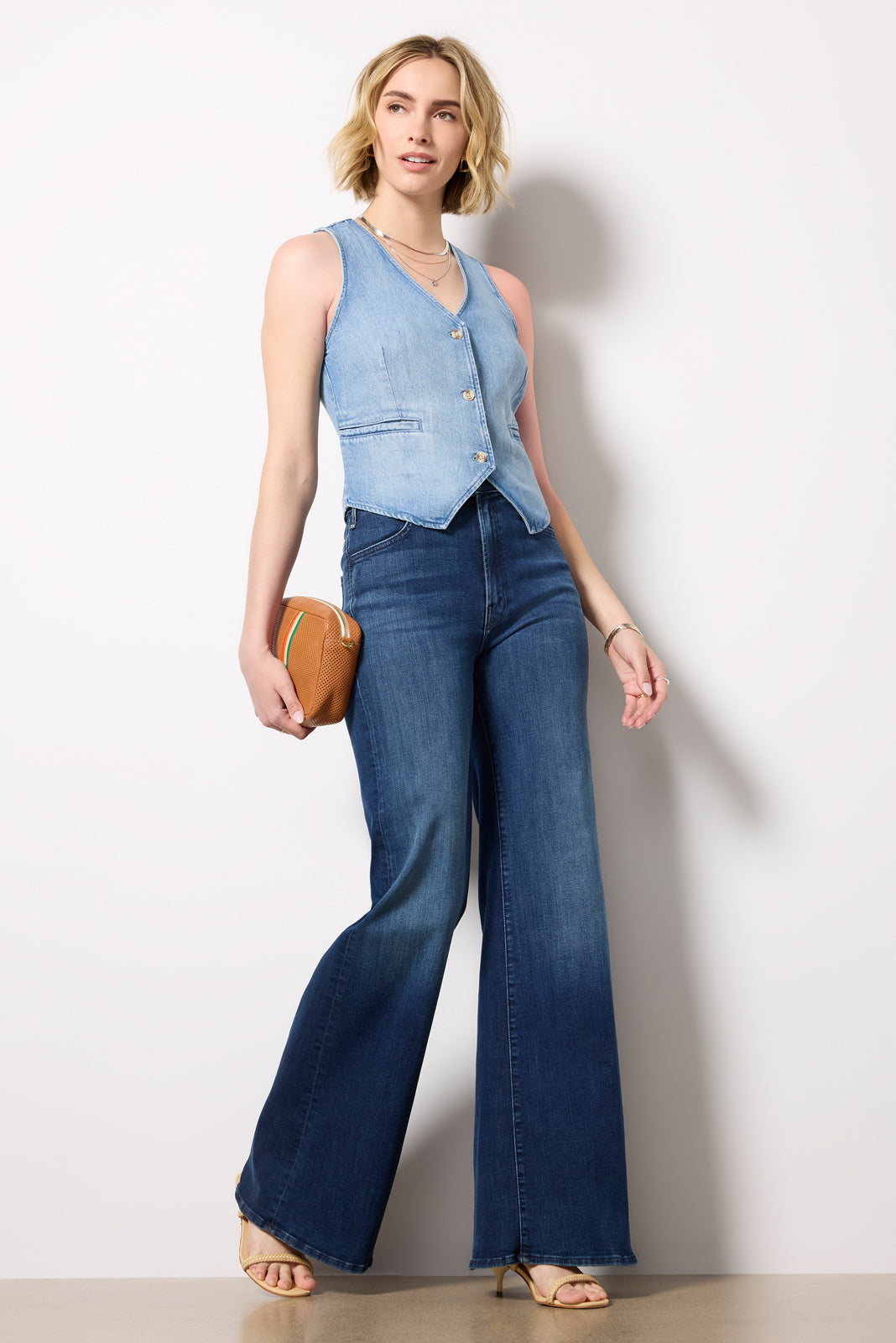 Seamed Vest