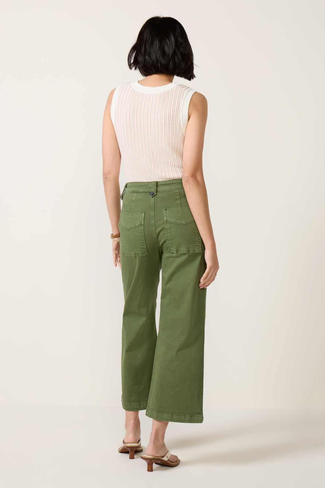 Petite Meg Wide Leg w Utility Pockets Pant