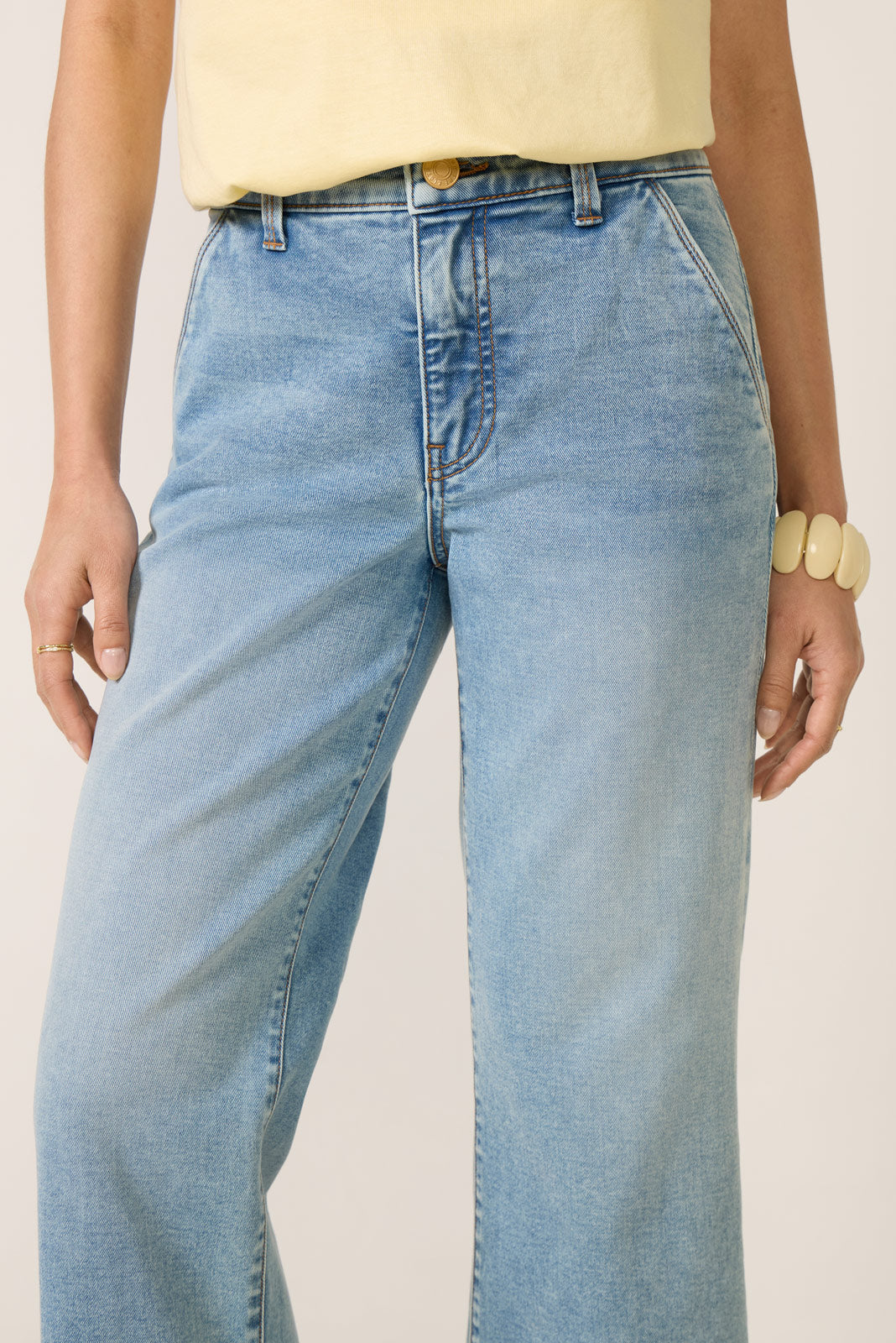 Petite Charlotte Straight Leg w Trouser Pocket