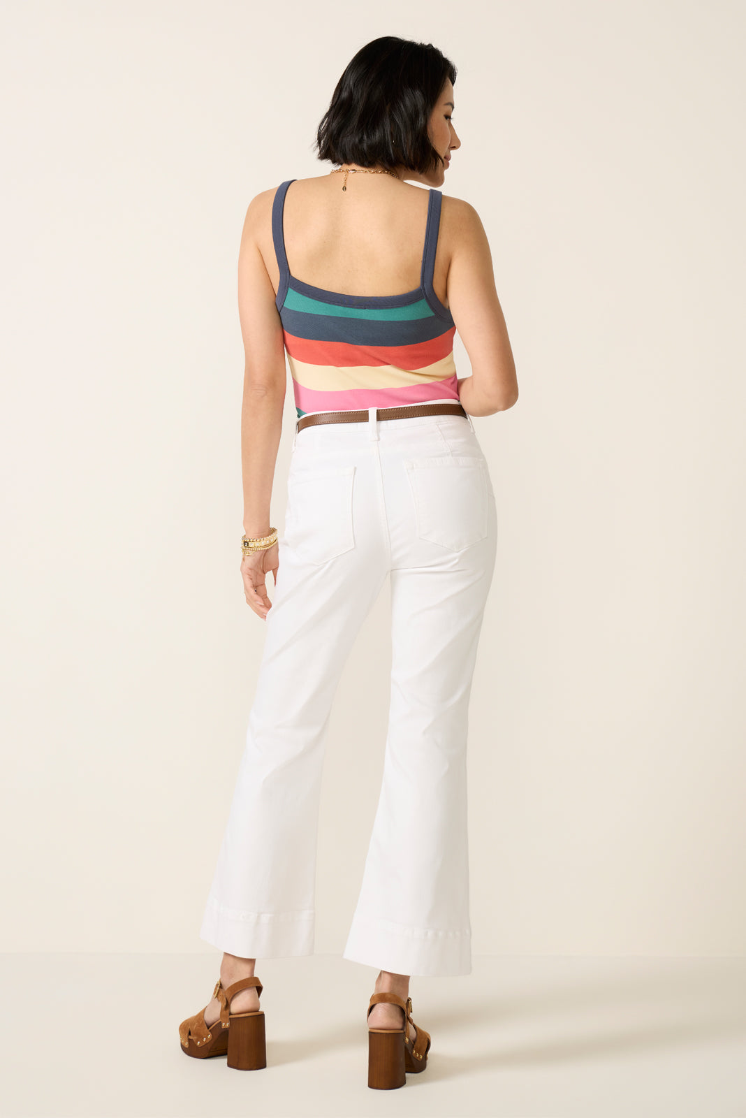 Petite Stella w Trouser Hem Bootcut Jean