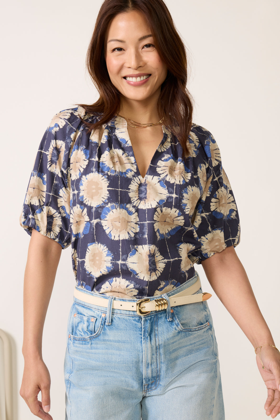 Kellen Dye Effect Blouse
