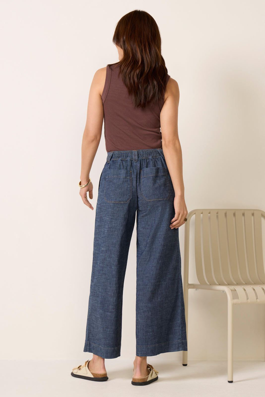 Jenny Pleated Culotte Pant