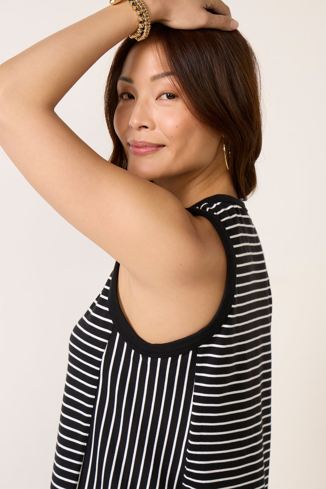 Charlie Scoop Neck Knit Mini Dress