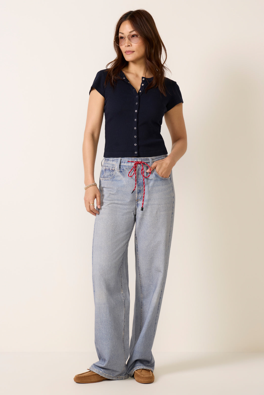 Miramar Drawcord Wide Leg Pant
