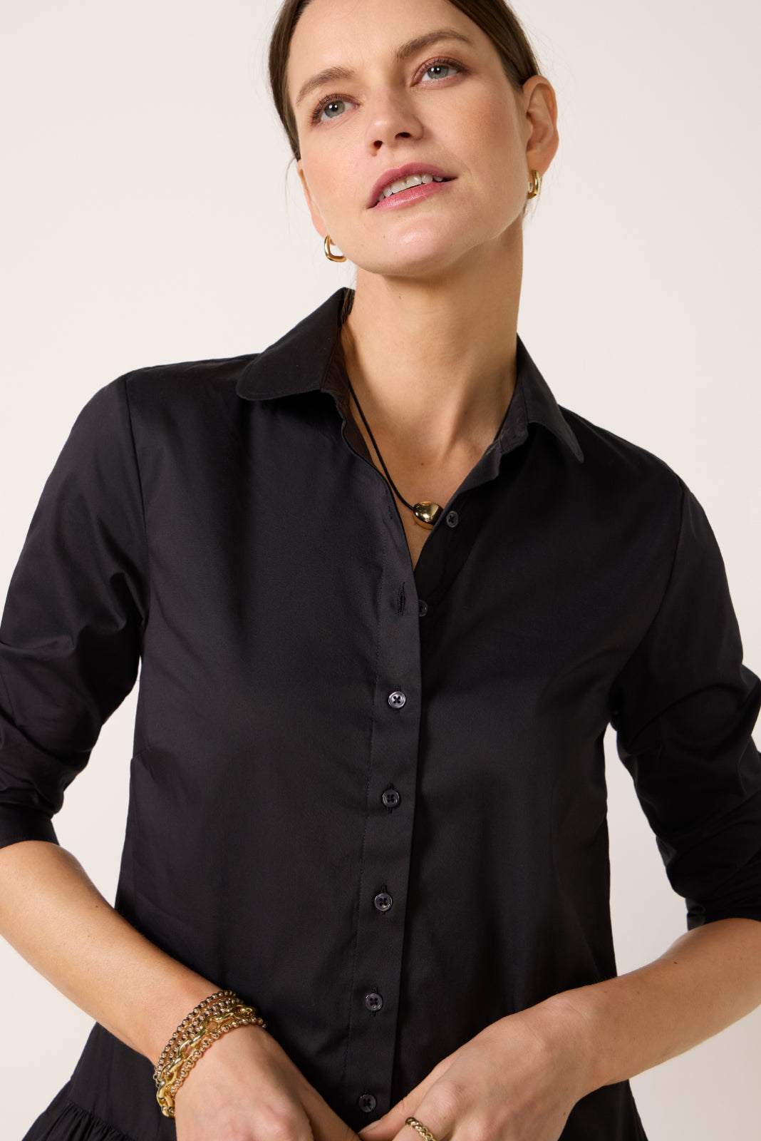 The Drop Waist Shirt Dress