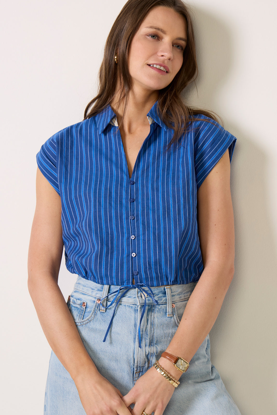 Farah Dolman Cuff Sleeve Shirt
