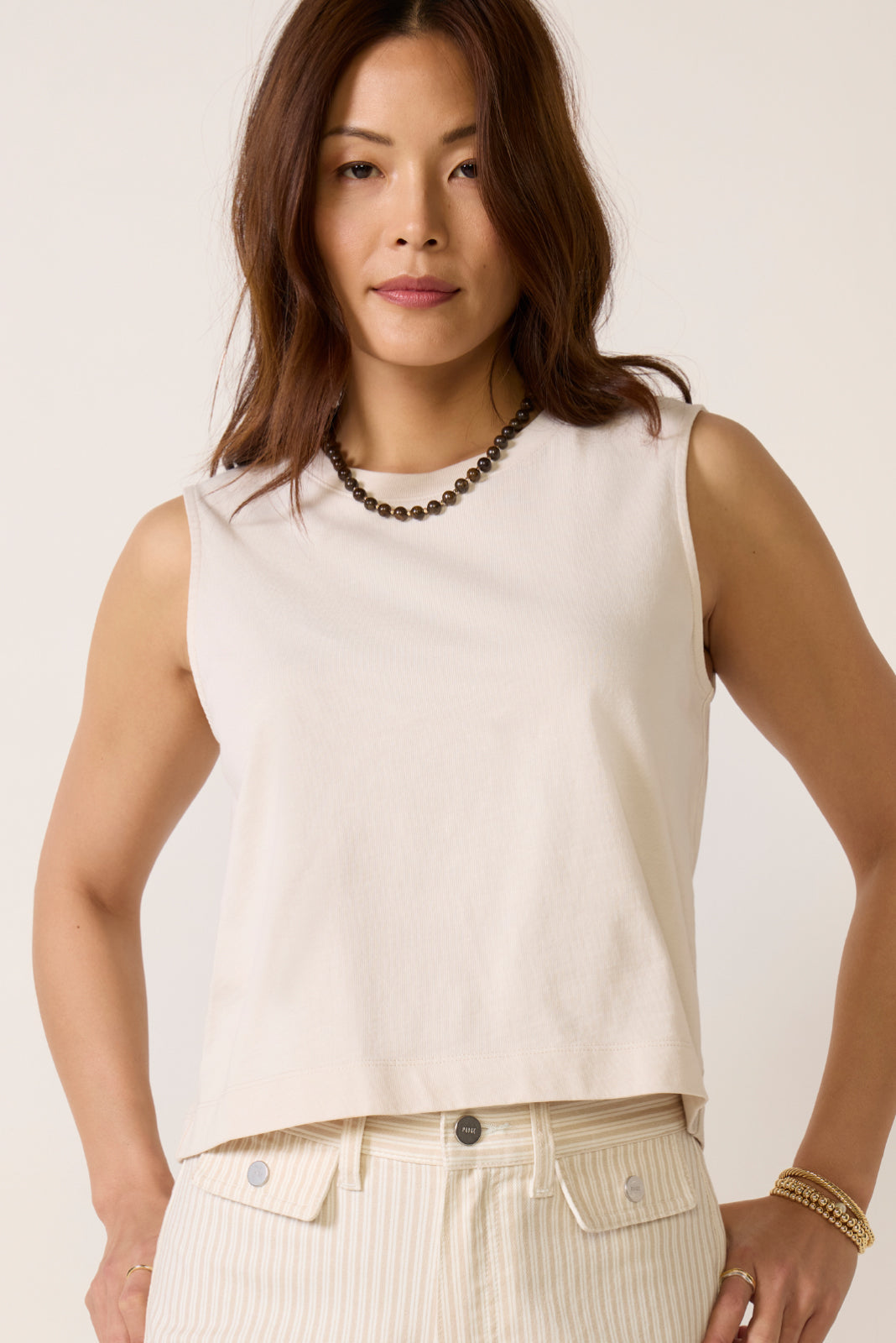 Sloane Jersey Muscle Tank