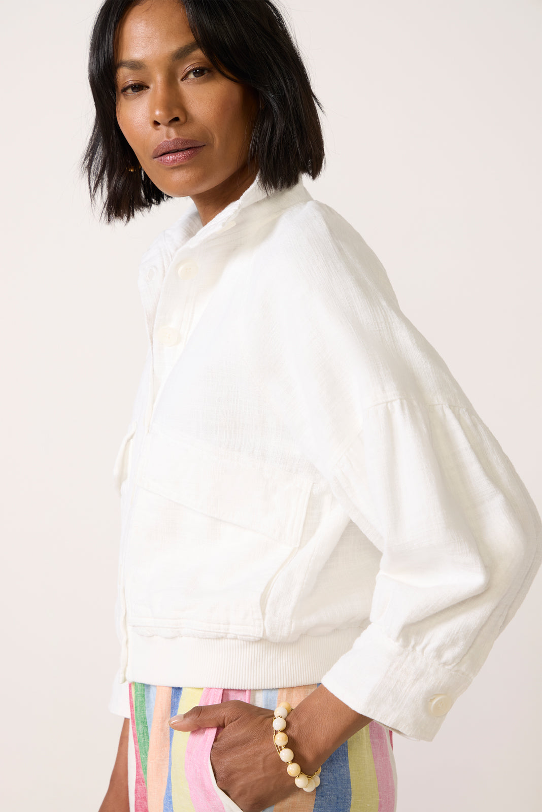 Jayden Textured Bomber