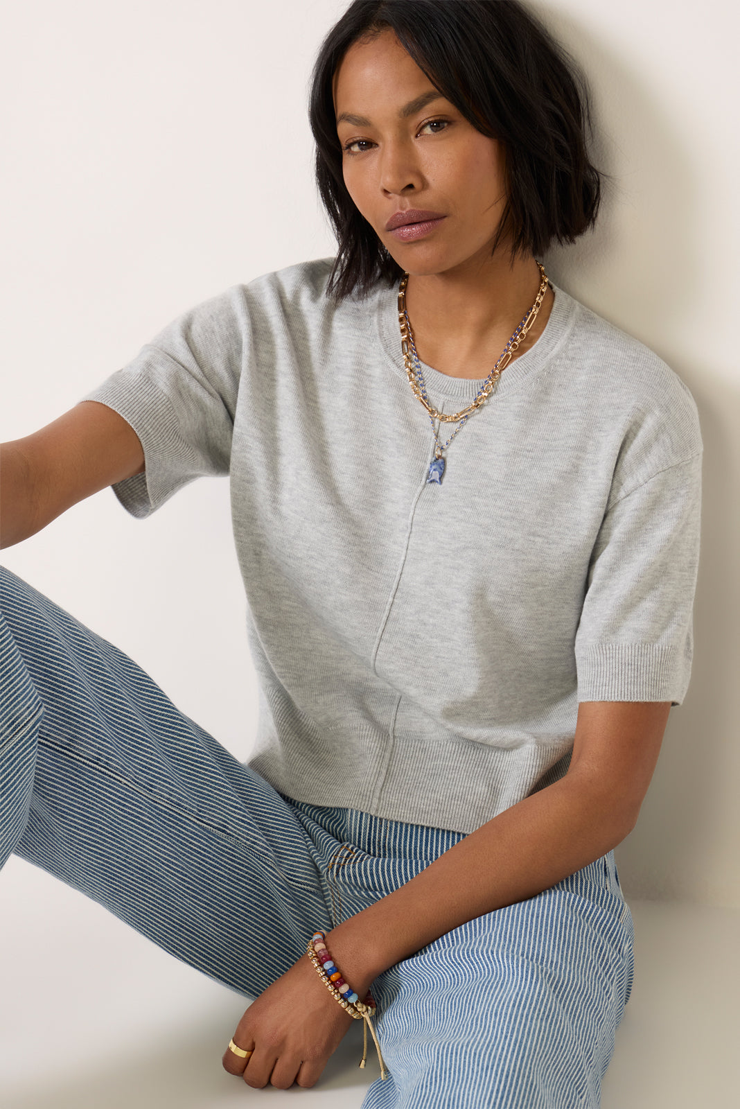 Eris Short Sleeve Sweater