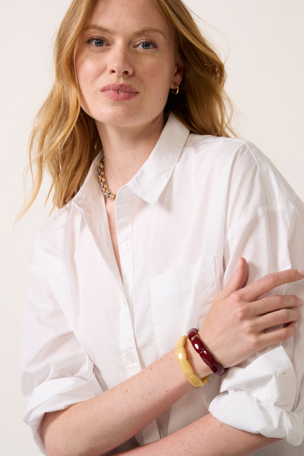 Aiden Crop Shirt