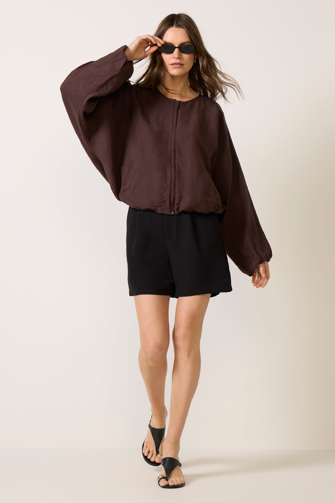 Linen Bubble Jacket