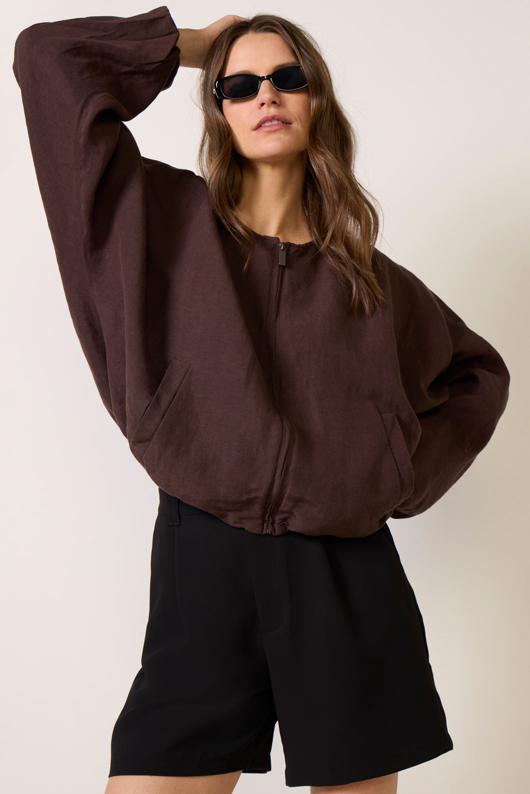 Linen Bubble Jacket