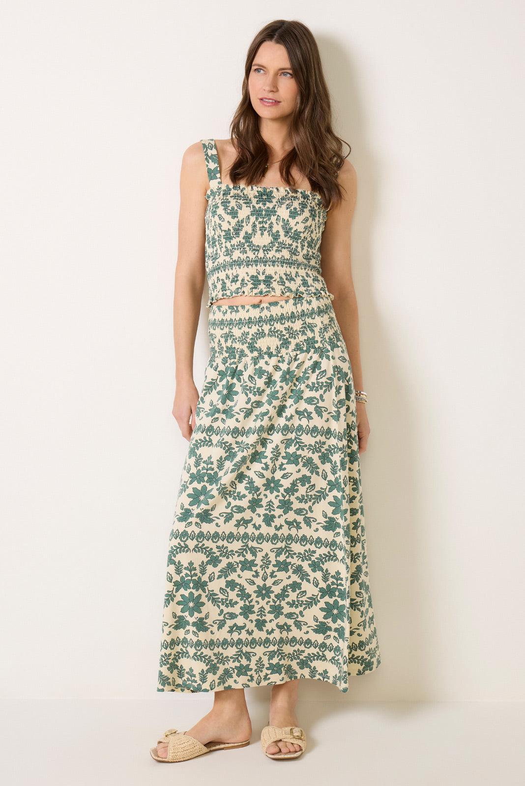 Leya Tera Paisley Maxi Skirt
